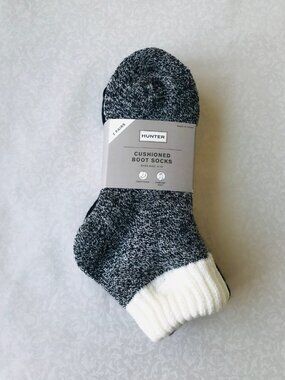 HUNTER ORIGINAL CUSHIONED BOOT SOCKS US Women SIZE 4-10 2 PACK